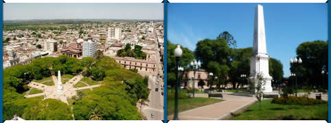 Plaza Ramirez en Concepcion del Uruguay